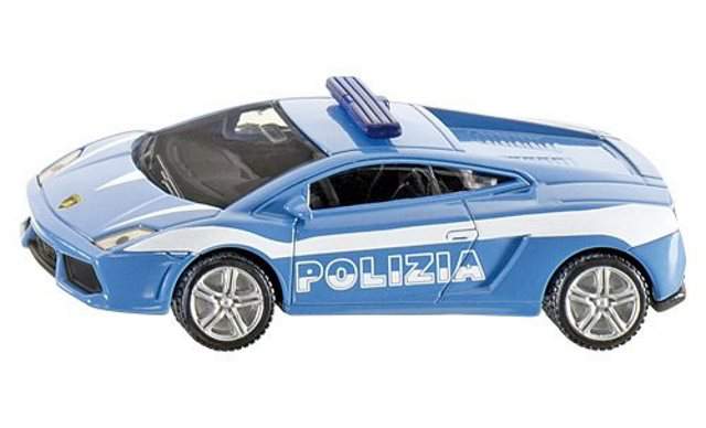 macchina polizia giocattolo con sirena